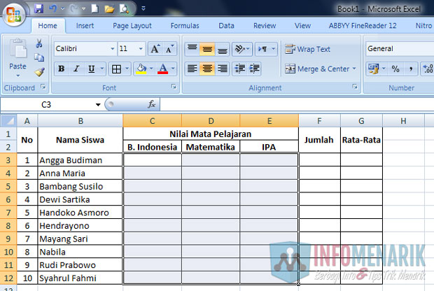 Membuat Format Sspd Bphtb Excel